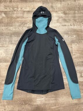 Under Armour ColdGear Reactor Run Balaclava Hoodie Size XS